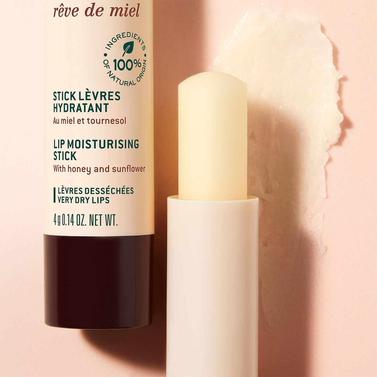 NUXE BARRA LABIAL HIDRATANTE RÊVE DE MIEL 4G
